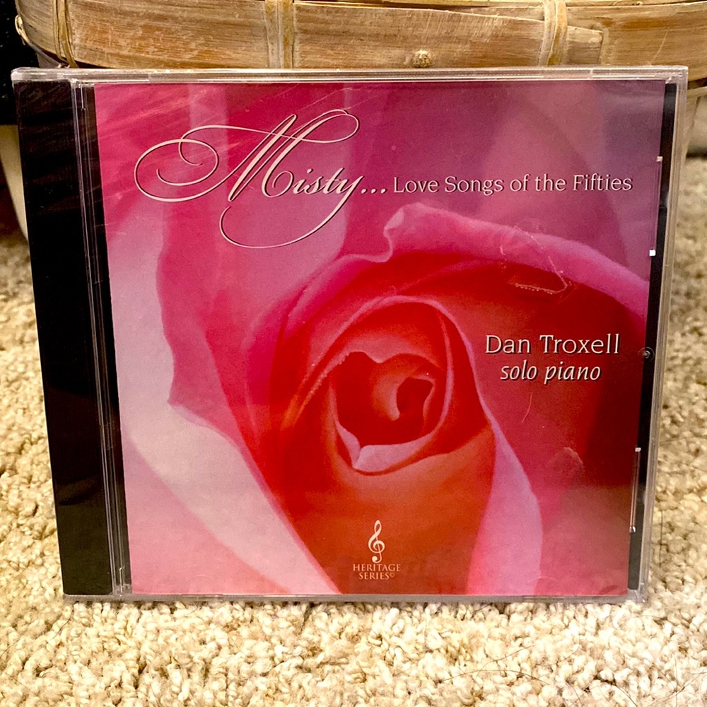 🆕NIP: DAN TROXELL- Misty….. Love Songs of the Fifties 💿 Solo Piano